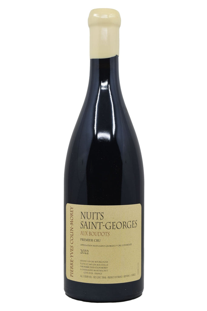 Bottle of Pierre-Yves Colin-Morey Nuits-Saint-Georges 1er Cru Aux Boudots 2022-Red Wine-Flatiron SF