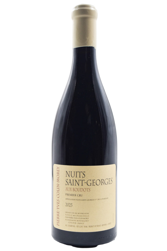 Bottle of Pierre-Yves Colin-Morey Nuits-Saint-Georges 1er Cru Aux Boudots 2023 [NET]-Red Wine-Flatiron SF
