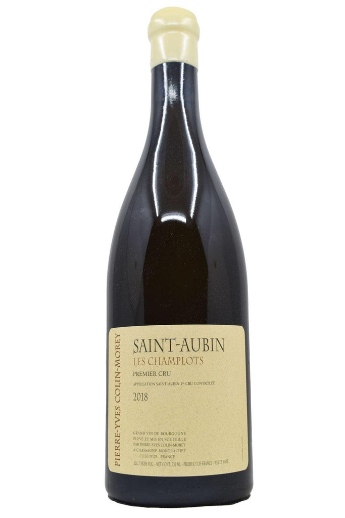 Bottle of Pierre-Yves Colin-Morey Saint Aubin 1er Cru Champlots 2018-White Wine-Flatiron SF