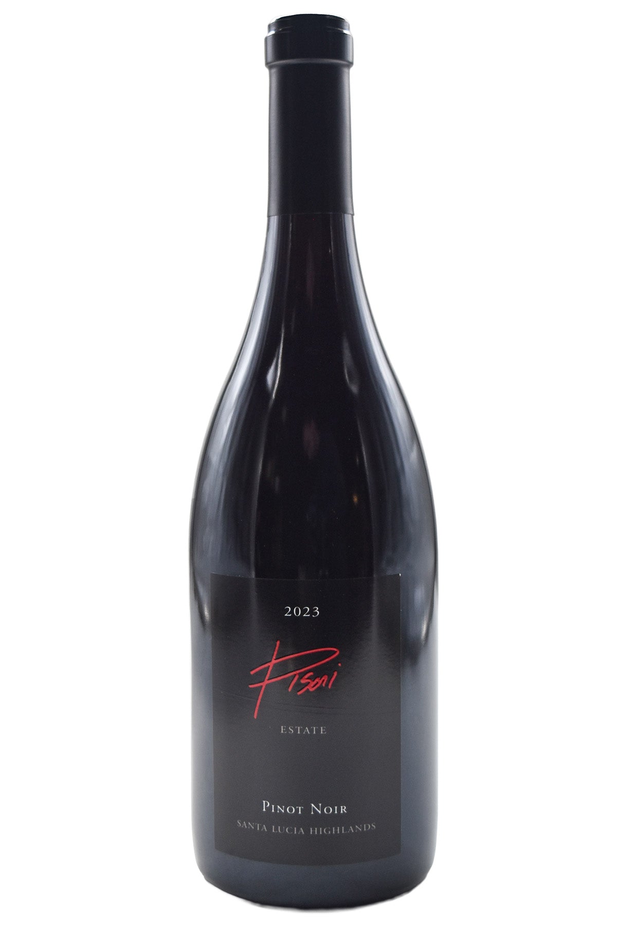 Bottle of Pisoni Santa Lucia Highlands Estate Pinot Noir 2023-Red Wine-Flatiron SF