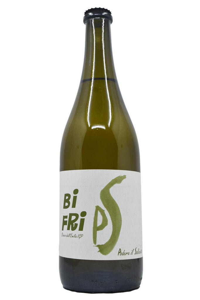Bottle of Podere il Saliceto Bianco dell'Emilia Pet-Nat Bi Fri 2022-Sparkling Wine-Flatiron SF