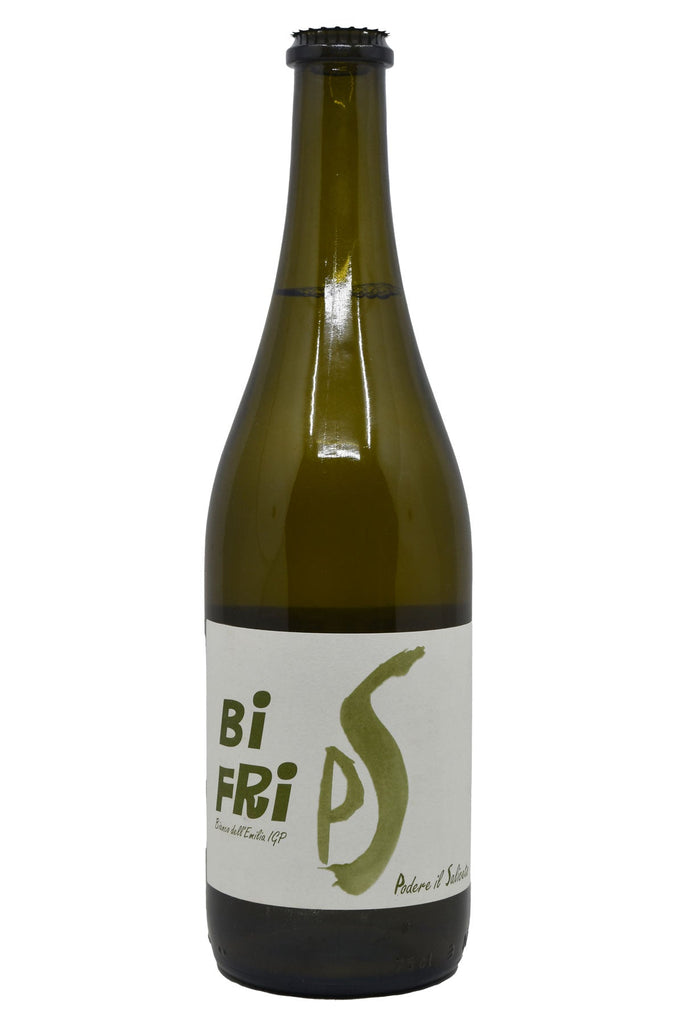 Bottle of Podere il Saliceto Bianco dell'Emilia Pet-Nat Bi Fri 2023-Sparkling Wine-Flatiron SF