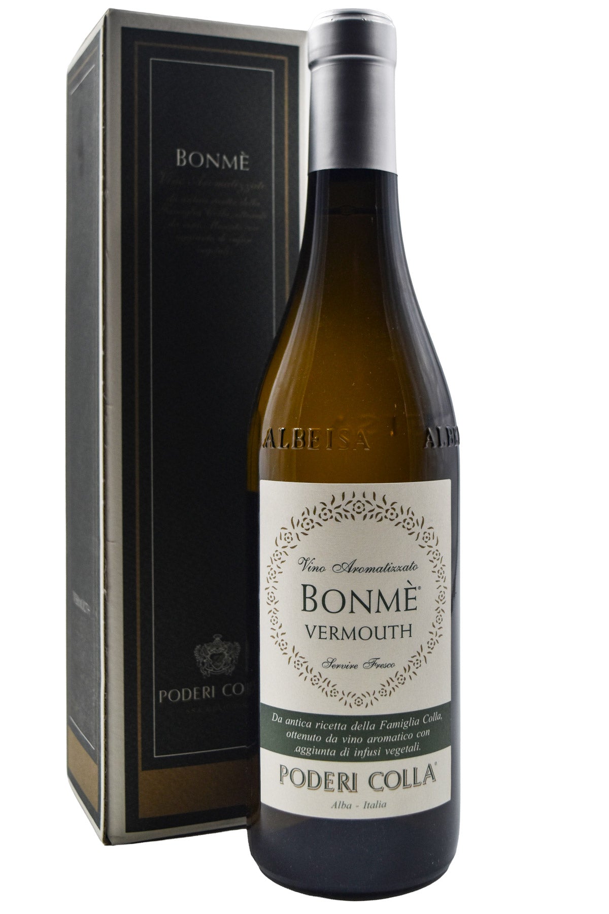 Bottle of Poderi Colla Vermouth Vino Aromatizzato Bonme-Fortified Wine-Flatiron SF