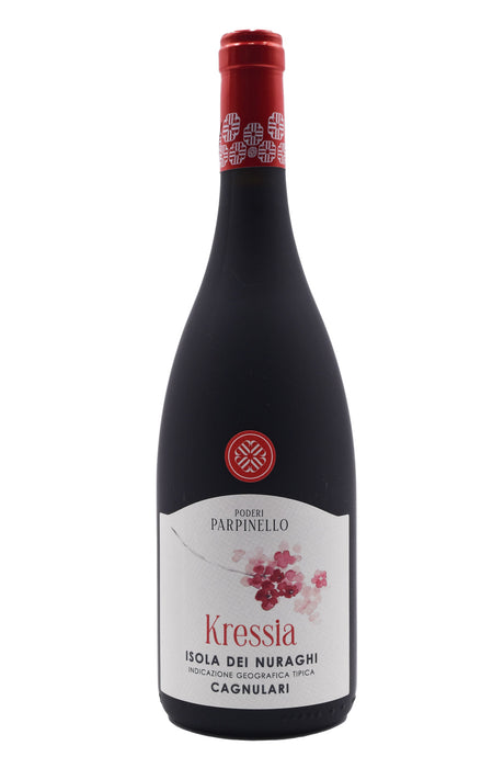 Bottle of Poderi Parpinello Cagnulari Isola dei Nuraghi Kressia 2023-Red Wine-Flatiron SF