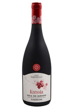 Bottle of Poderi Parpinello Cagnulari Isola dei Nuraghi Kressia 2024-Red Wine-Flatiron SF