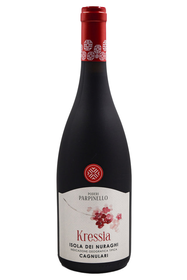 Bottle of Poderi Parpinello Cagnulari Isola dei Nuraghi Kressia 2024-Red Wine-Flatiron SF