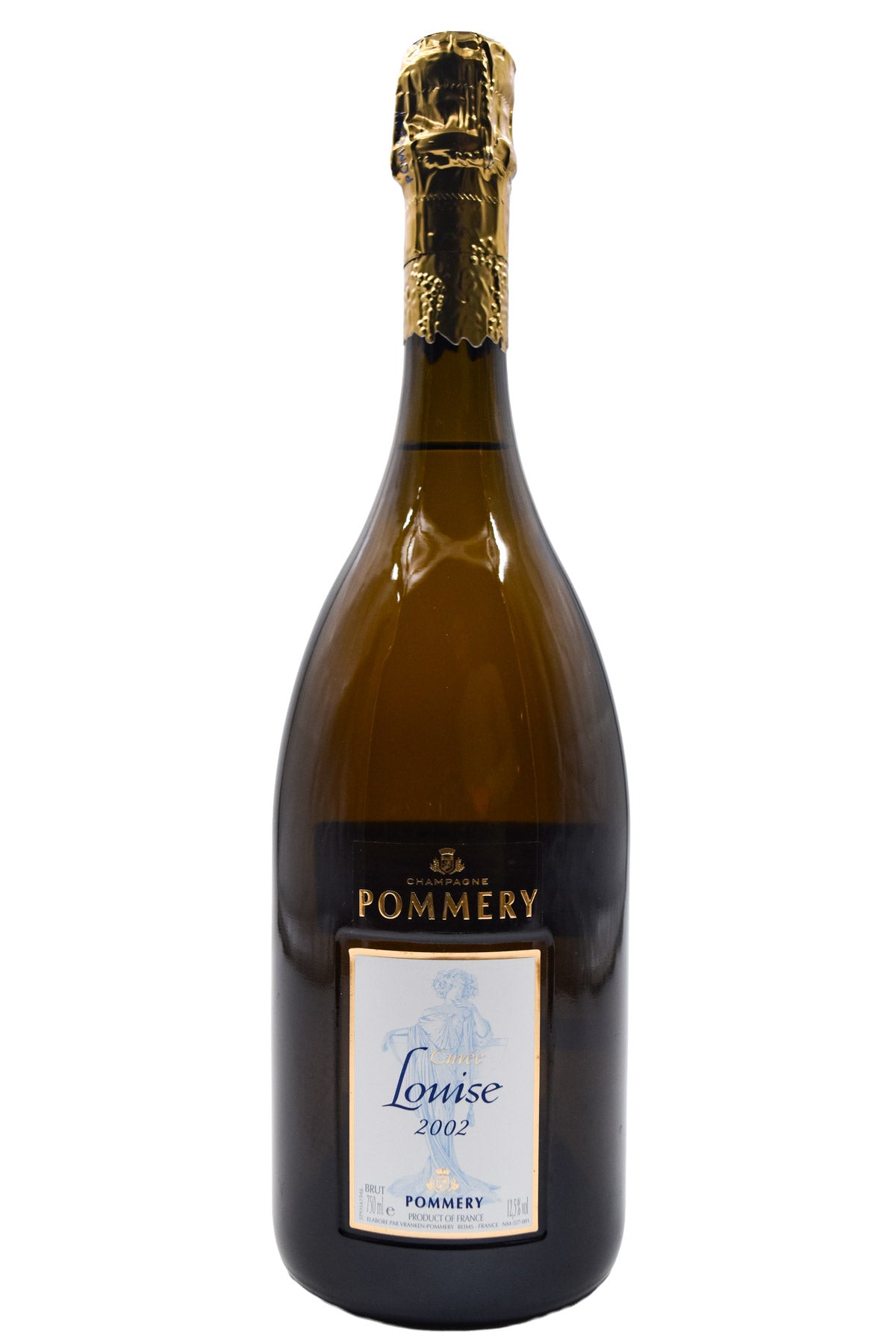 Bottle of Pommery Champagne Cuvee Louise 2002 [NET]-Sparkling Wine-Flatiron SF
