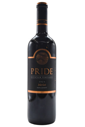 Bottle of Pride Mountain Vineyards Napa County Estate Merlot 2023-Red Wine-Flatiron SF