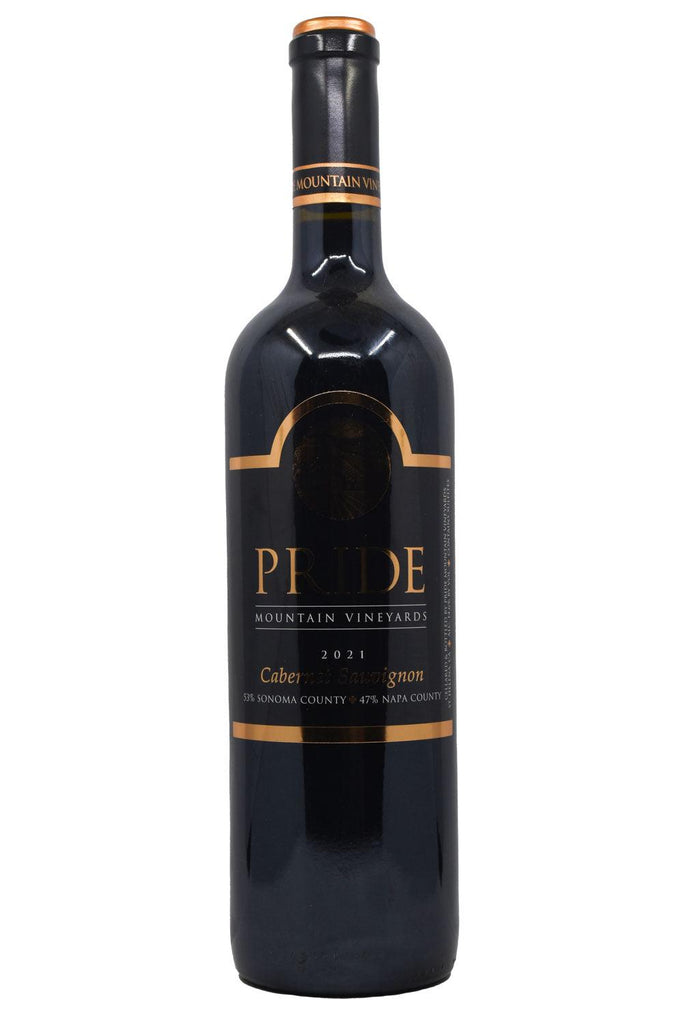 Bottle of Pride Mountain Vineyards Napa/Sonoma Counties Cabernet Sauvignon 2021-Red Wine-Flatiron SF