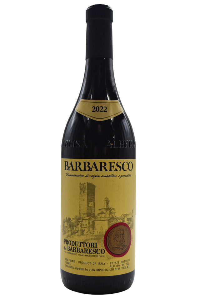 Bottle of Produttori del Barbaresco 2022-Red Wine-Flatiron SF