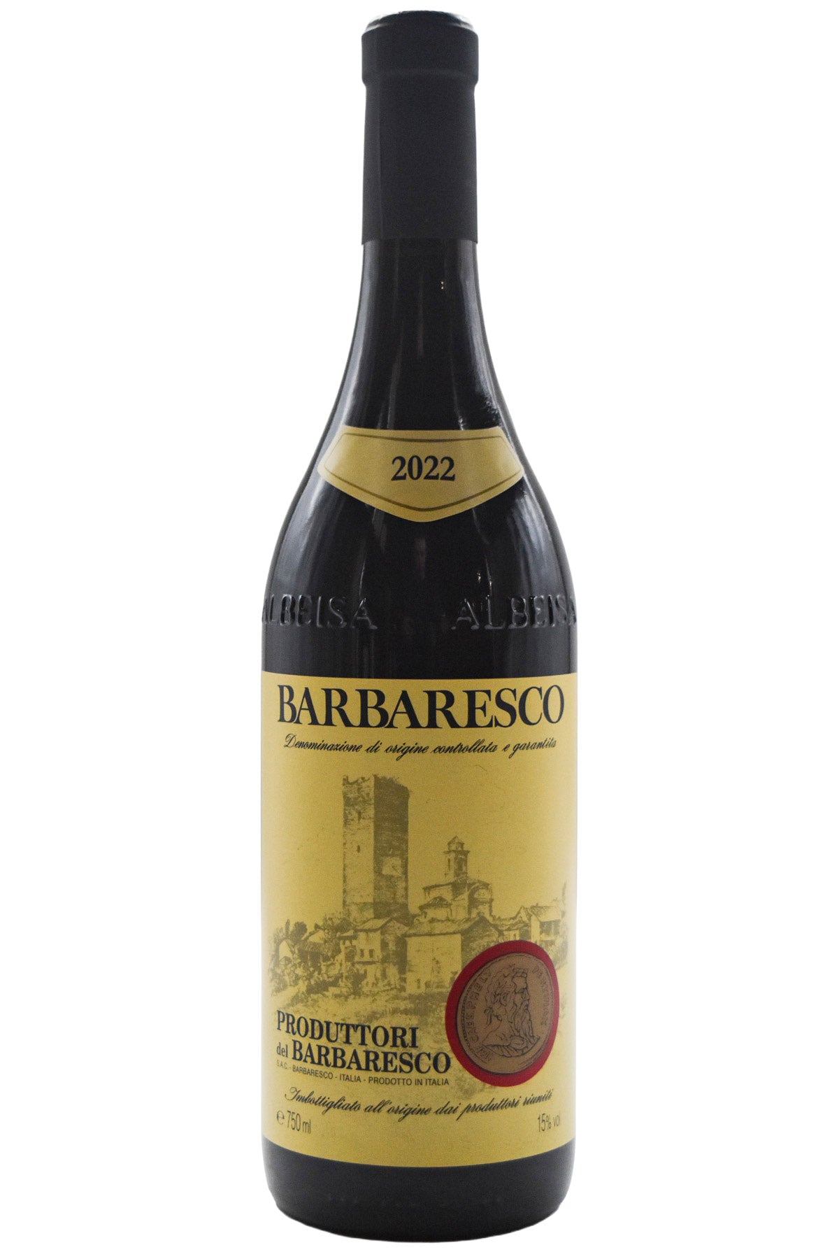 Bottle of Produttori del Barbaresco 2022-Red Wine-Flatiron SF