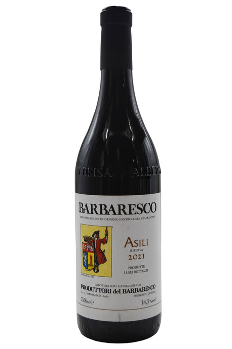 Bottle of Produttori del Barbaresco Barbaresco Riserva Asili 2021-Red Wine-Flatiron SF