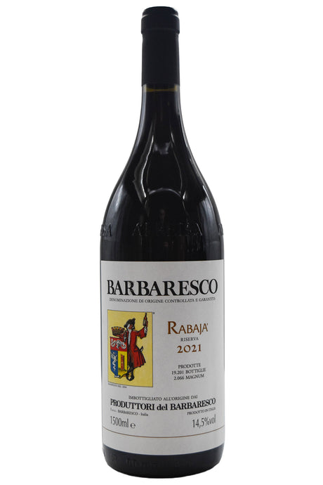 Bottle of Produttori del Barbaresco Barbaresco Riserva Rabaja 2021 (1.5L)-Red Wine-Flatiron SF
