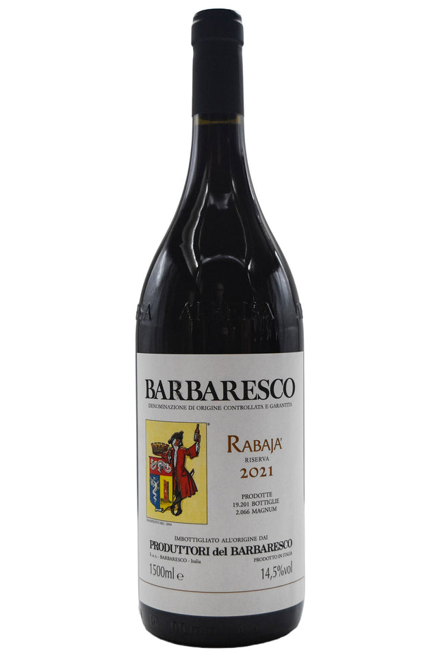 Bottle of Produttori del Barbaresco Barbaresco Riserva Rabaja 2021 (1.5L)-Red Wine-Flatiron SF