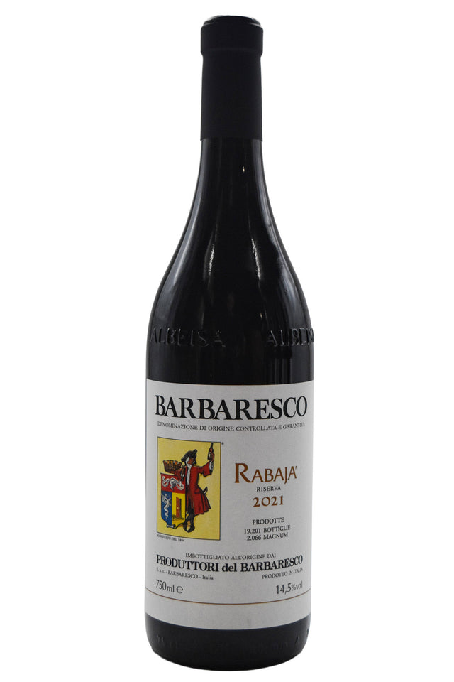 Bottle of Produttori del Barbaresco Barbaresco Riserva Rabaja 2021-Red Wine-Flatiron SF