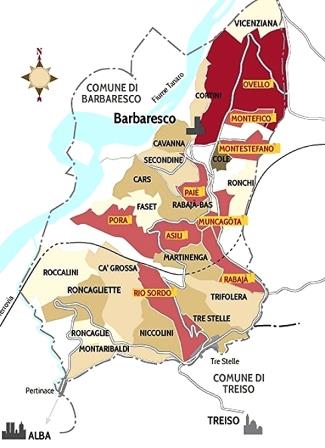 Bottle of Produttori del Barbaresco Riserva 2019 Cru Collection (9 x 750ml)-Red Wine-Flatiron SF