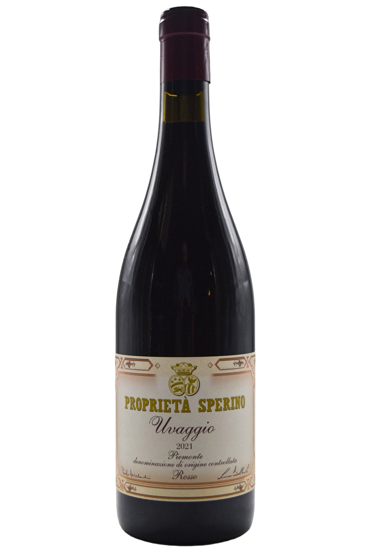 Bottle of Proprieta Sperino Uvaggio 2021-Red Wine-Flatiron SF
