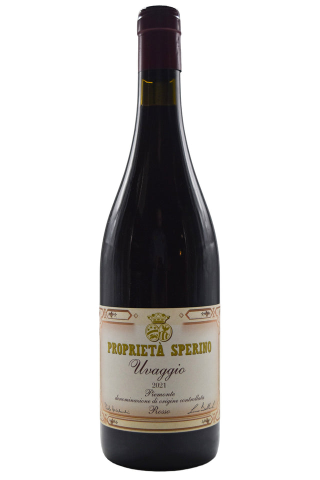 Bottle of Proprieta Sperino Uvaggio 2021-Red Wine-Flatiron SF
