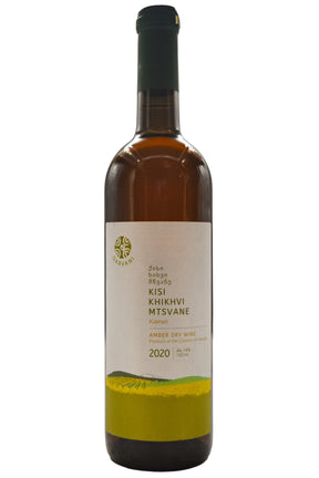 Bottle of Qarvani Amber (Kisi/Khikhvi/Mtsvane) 2020-Orange Wine-Flatiron SF