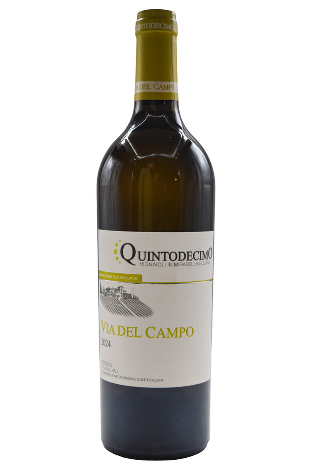 Bottle of Quintodecimo Irpinia Falanghina Via del Campo 2024-White Wine-Flatiron SF