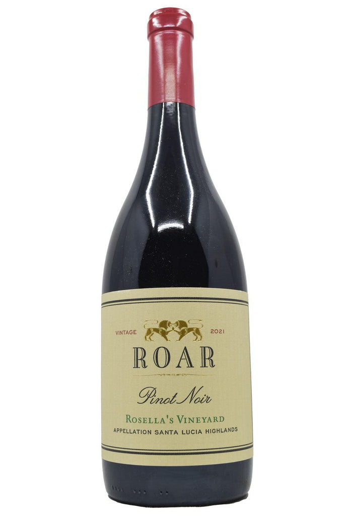 Bottle of ROAR Santa Lucia Highlands Pinot Noir Rosella's Vineyard 2021-Red Wine-Flatiron SF