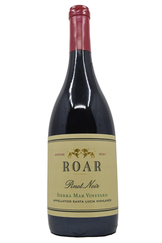 Bottle of ROAR Santa Lucia Highlands Pinot Noir Sierra Mar Vineyard 2021-Red Wine-Flatiron SF