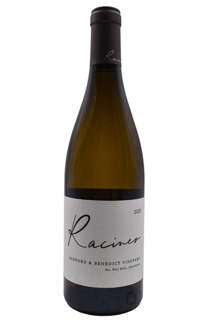 Bottle of Racines Sta. Rita Hills Chardonnay Sanford & Benedict Vineyard 2020-White Wine-Flatiron SF