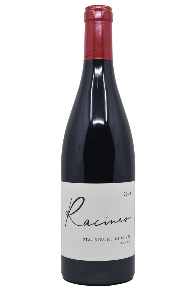 Bottle of Racines Sta. Rita Hills Pinot Noir 2020-Red Wine-Flatiron SF
