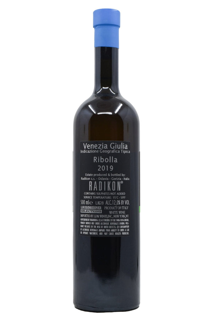 Bottle of Radikon Ribolla Gialla 2019 (500ml)-Orange Wine-Flatiron SF