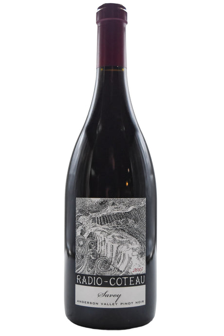Bottle of Radio-Coteau Pinot Noir Savoy Vineyard 2015-Red Wine-Flatiron SF