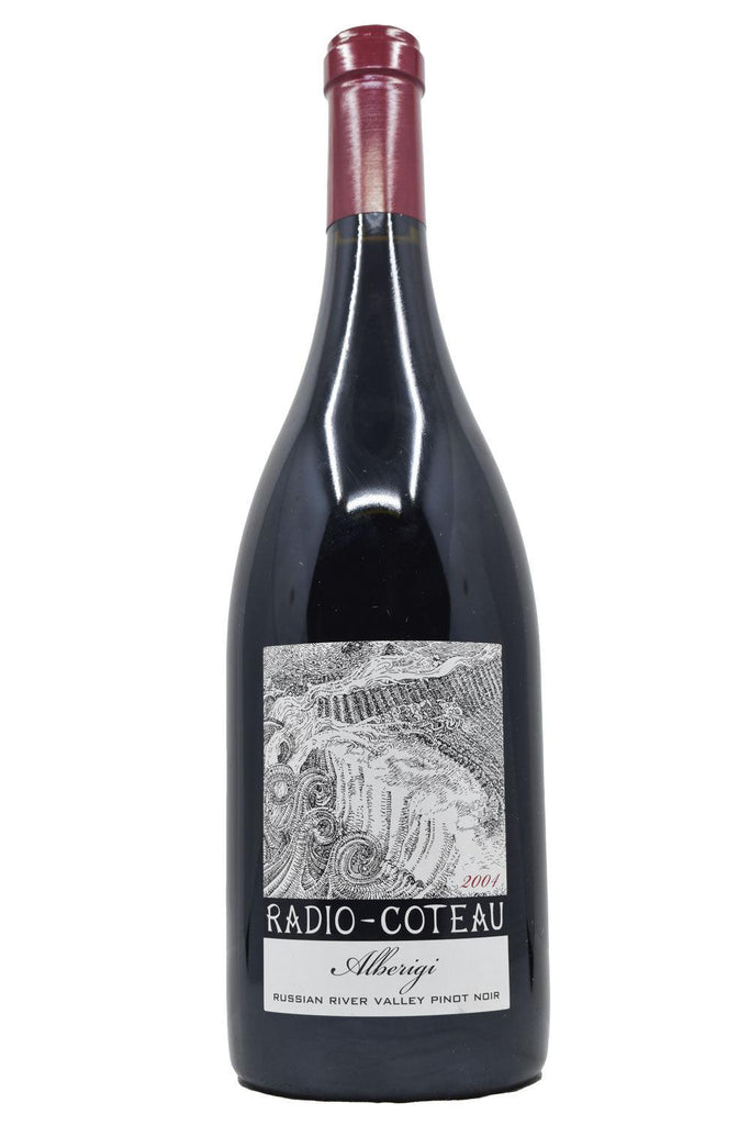 Bottle of Radio-Coteau Russian River Valley Pinot Noir Alberigi 2004-Red Wine-Flatiron SF