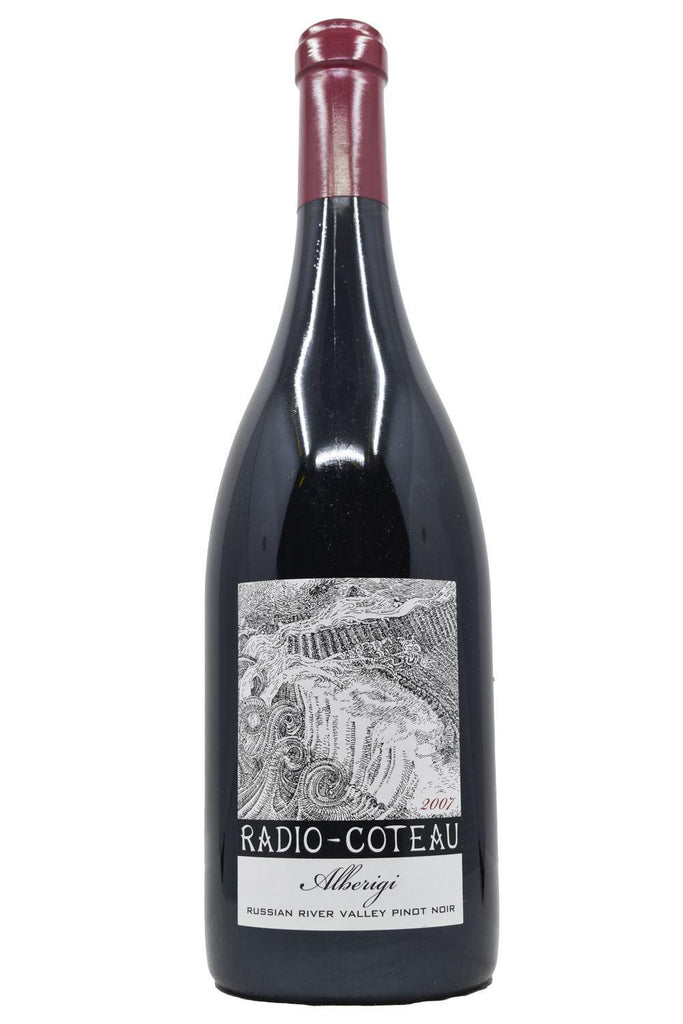 Bottle of Radio-Coteau Russian River Valley Pinot Noir Alberigi 2007-Red Wine-Flatiron SF