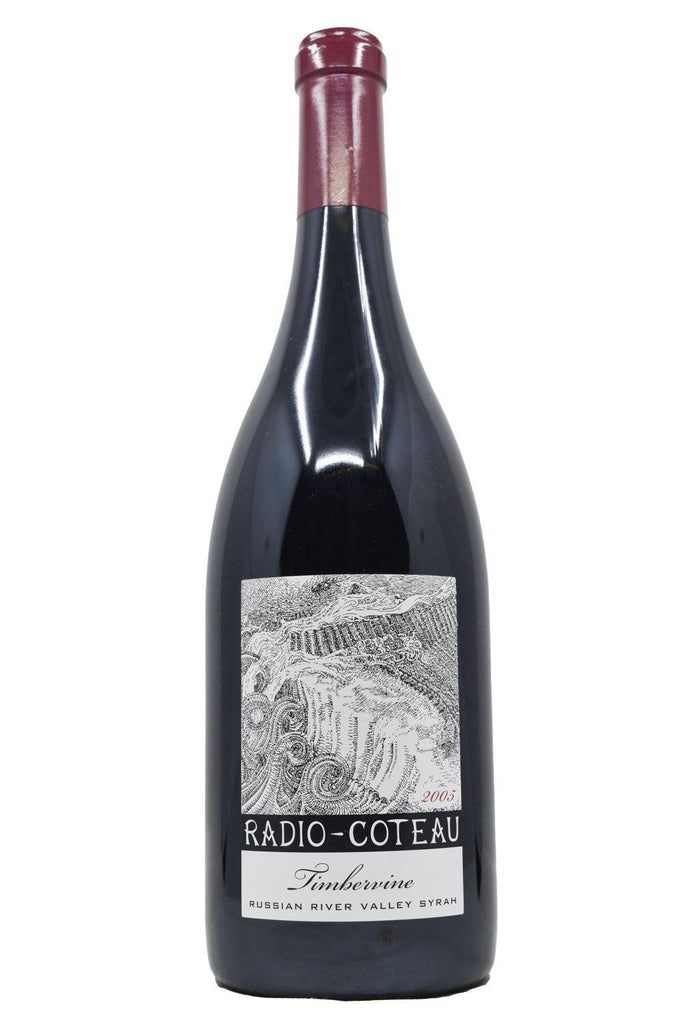 Bottle of Radio-Coteau Russian River Valley Syrah Timbervine 2005-Red Wine-Flatiron SF