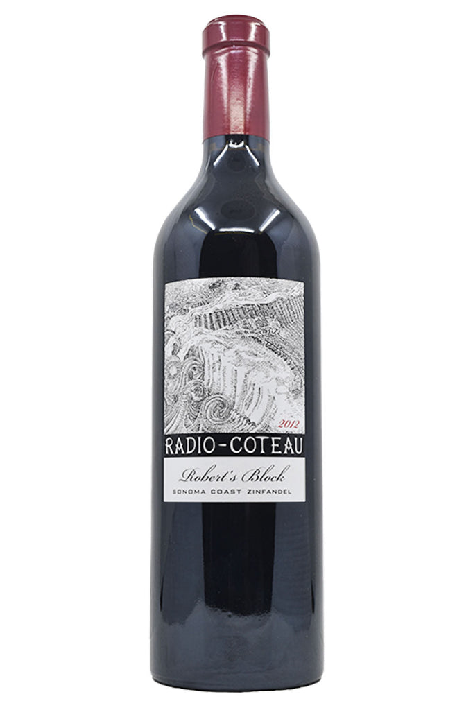 Bottle of Radio-Coteau Sonoma Coast Zinfandel Robert's Block 2012-Red Wine-Flatiron SF