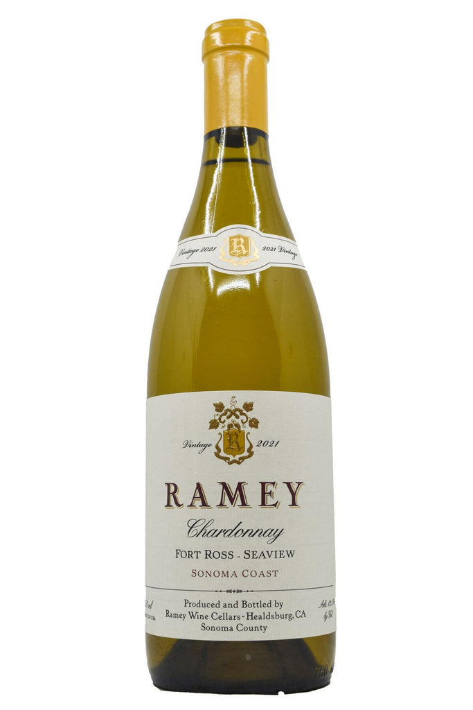 Bottle of Ramey Fort Ross-Seaview Chardonnay 2021-White Wine-Flatiron SF