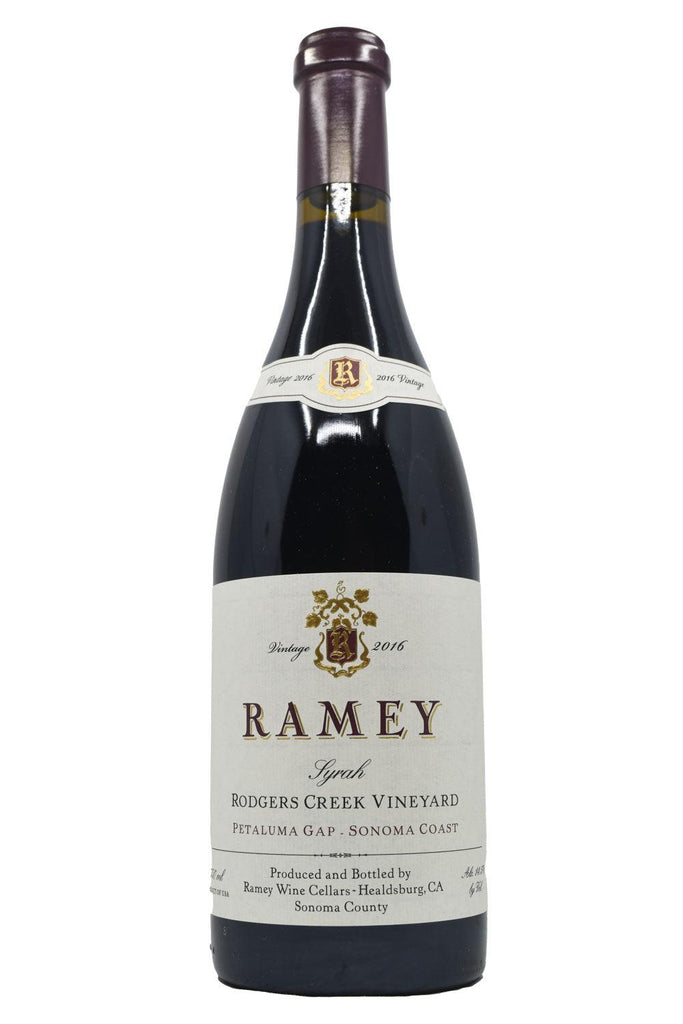 Bottle of Ramey Petaluma Gap Syrah Rodgers Creek Vineyard 2016-Red Wine-Flatiron SF