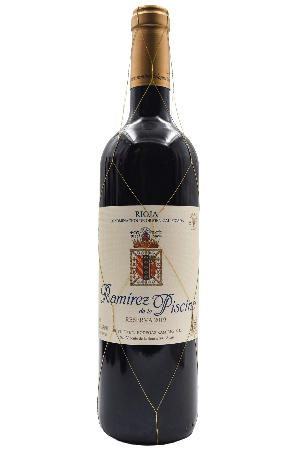 Bottle of Ramirez de la Piscina Rioja Reserva 2019-Red Wine-Flatiron SF