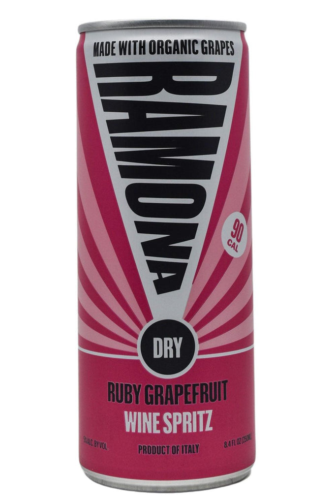 Bottle of Ramona Organic Dry Ruby Grapefruit Wine Spritz (250ml)-Spirits-Flatiron SF
