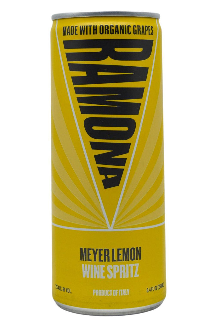 Bottle of Ramona Organic Meyer Lemon Wine Spritz (250ml)-Spirits-Flatiron SF