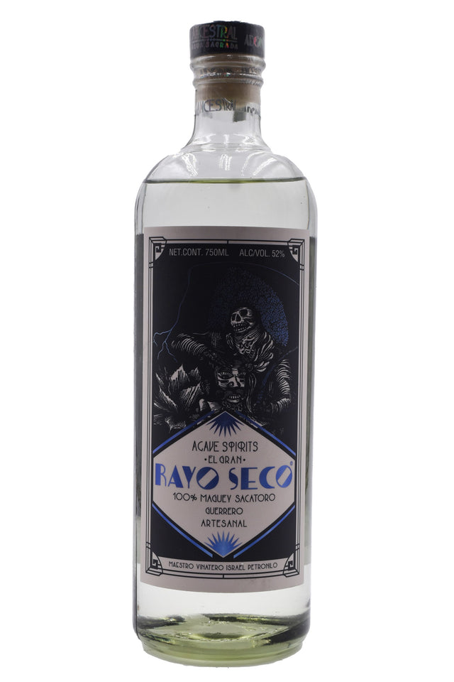 Bottle of Rayo Seco Israel Petronio Gerrero Sacatoro Mezcal-Spirits-Flatiron SF