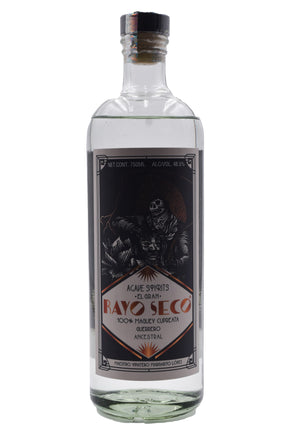 Bottle of Rayo Seco Margarito Lopez Guerrero Cupreata Mezcal-Spirits-Flatiron SF