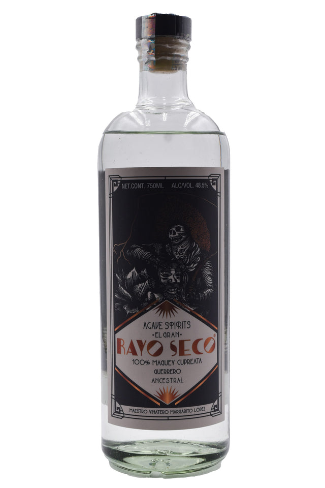 Bottle of Rayo Seco Margarito Lopez Guerrero Cupreata Mezcal-Spirits-Flatiron SF