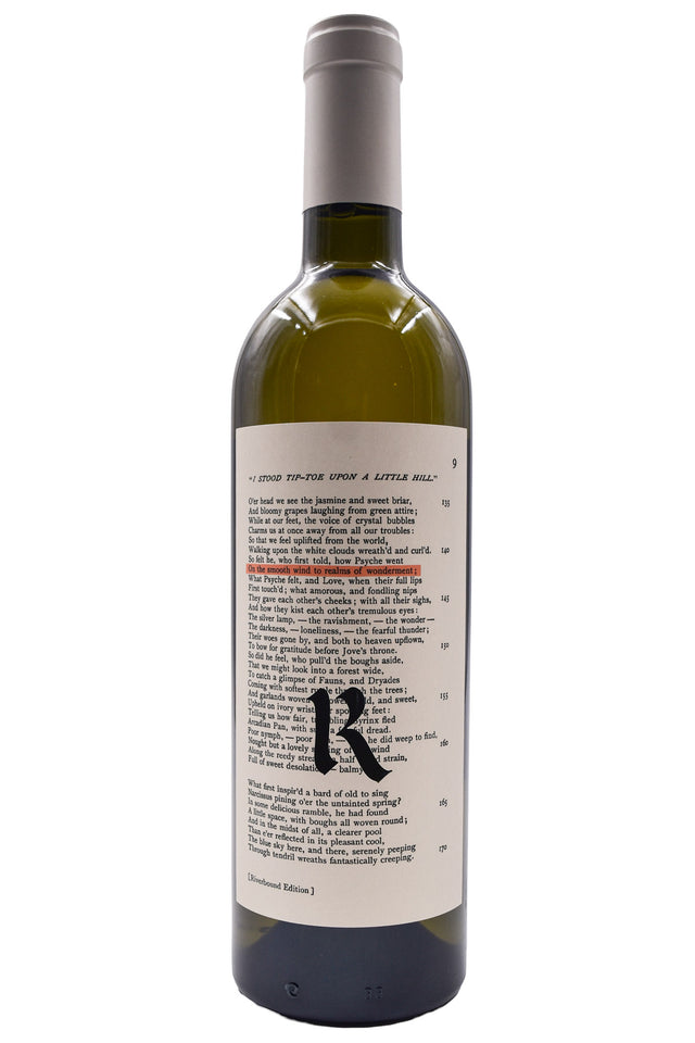 Bottle of Realm Napa Valley Sauvignon Blanc The Bard Riverbound Edition 2024-White Wine-Flatiron SF