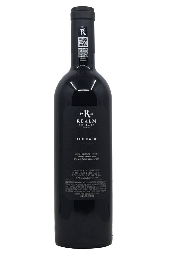 Bottle of Realm The Bard 2021-White Wine-Flatiron SF