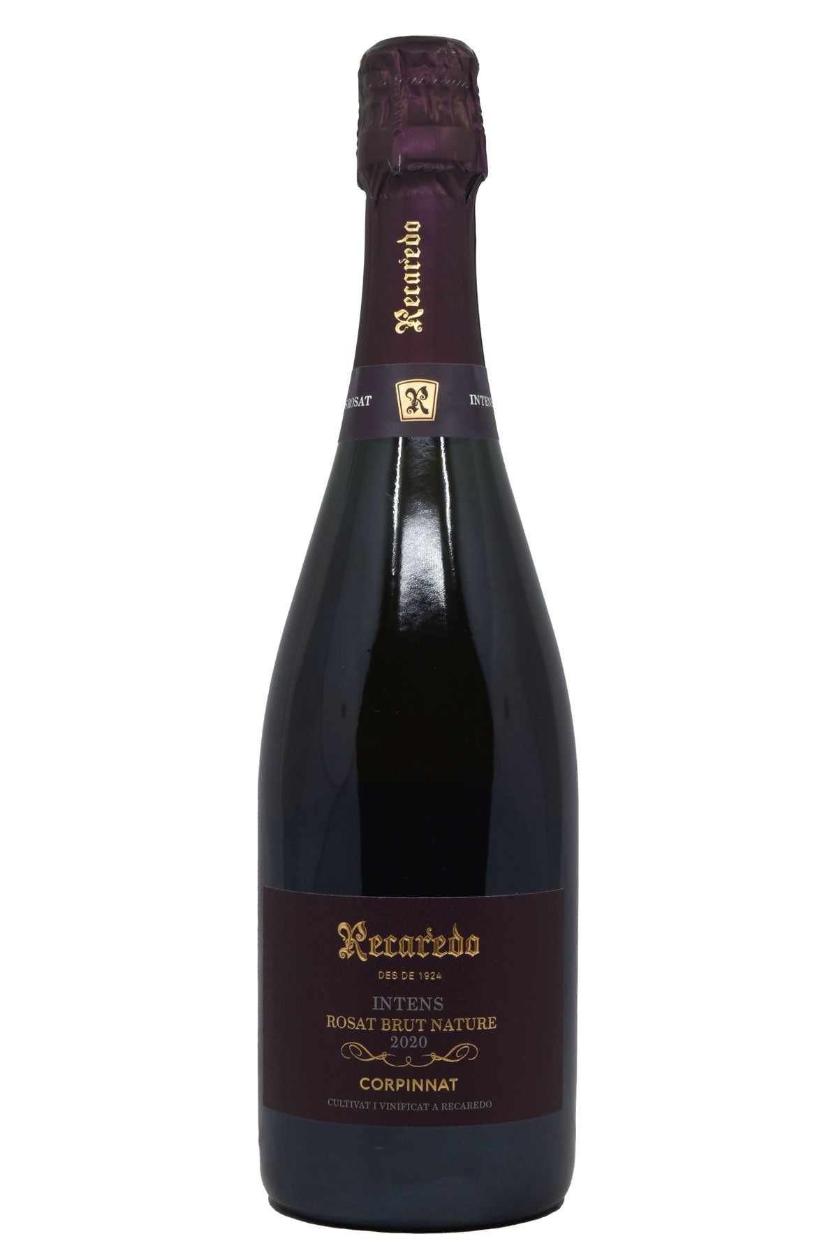 Bottle of Recaredo Corpinnat Brut Nature Intens Rosat 2020-Sparkling Wine-Flatiron SF