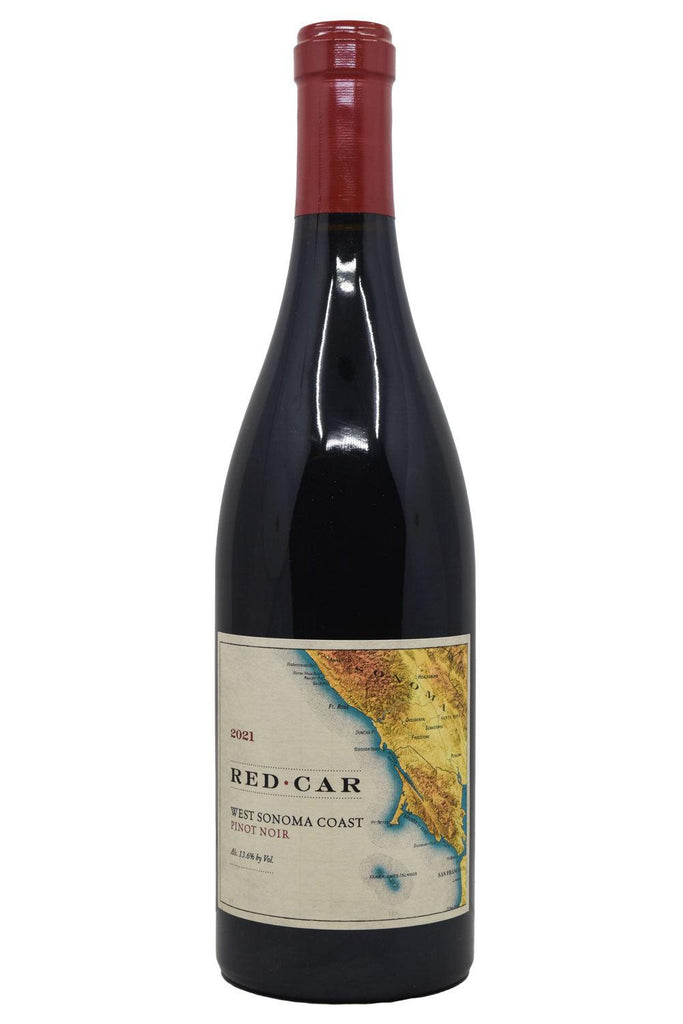 Bottle of Red Car West Sonoma Coast Pinot Noir 2021-Red Wine-Flatiron SF