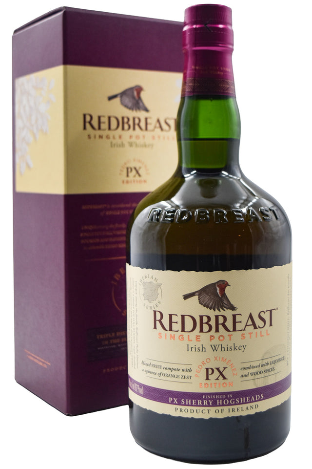 Bottle of Redbreast Single Pot Still Irish Whiskey PX Edition-Spirits-Flatiron SF
