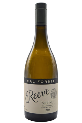 Bottle of Reeve Sonoma Coast Chardonnay Septime 2023-White Wine-Flatiron SF