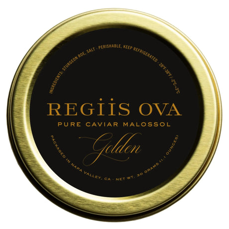 Bottle of Regiis Ova Golden Ossetra (50g)-Grocery-Flatiron SF