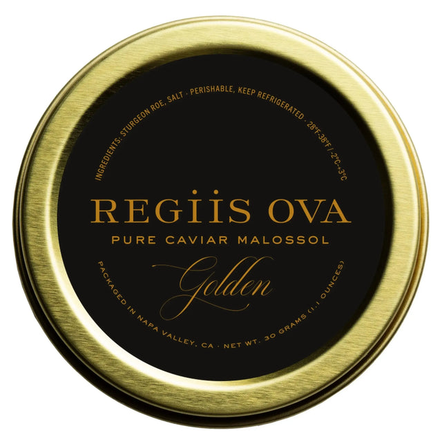 Bottle of Regiis Ova Golden Ossetra (50g)-Grocery-Flatiron SF